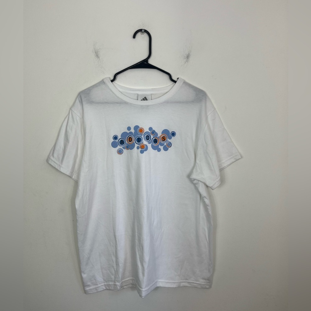 Vintage Adidas‎ Bubble Print T-Shirt Sz XL